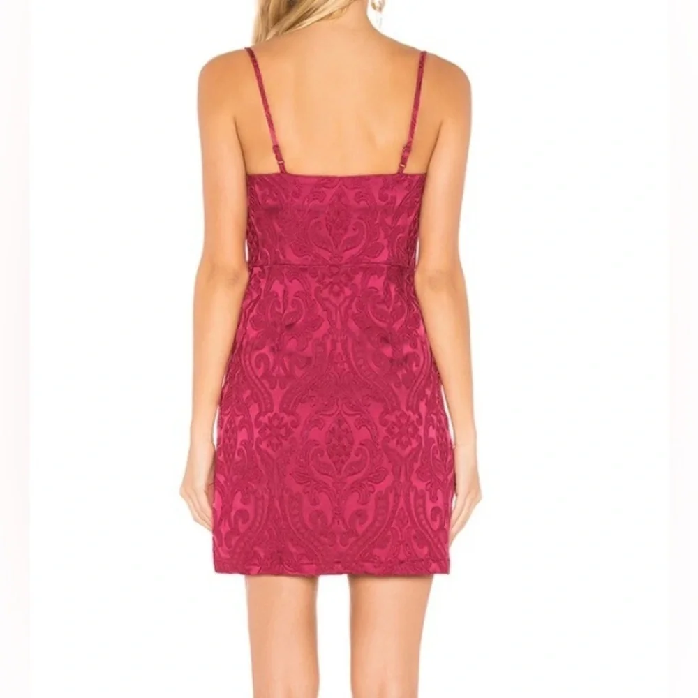 Free People Karla Jacquard Slip Dress